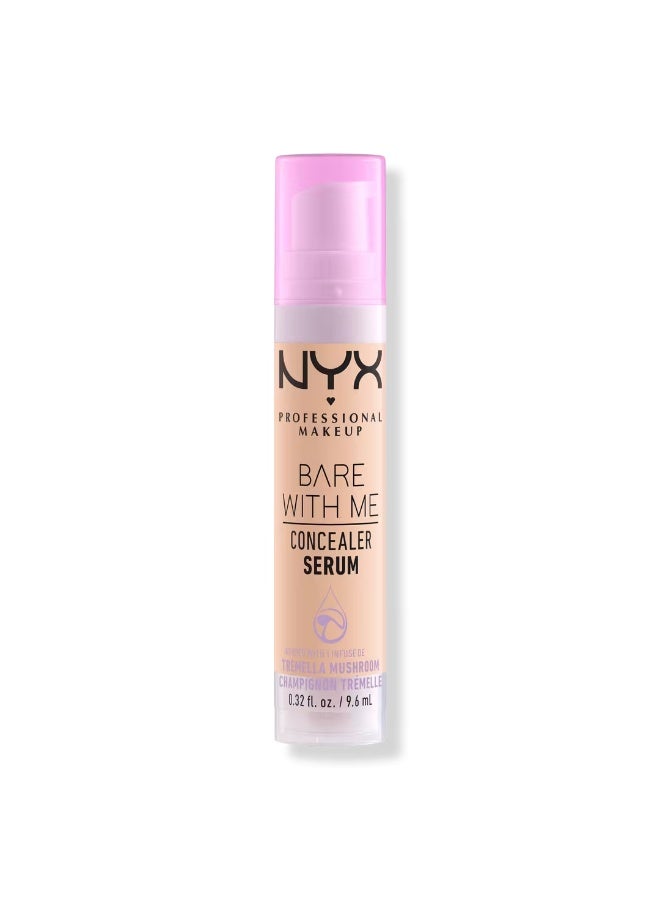 NYX PROFESSIONAL MAKEUP Bare With Me Hydrating Face & Body Concealer Serum,  03 - Vanilla - Image 1